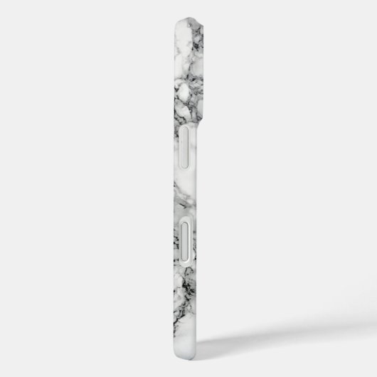 Imitats iPhone Case mit weißem Marmor (Rückseite / Rechts)