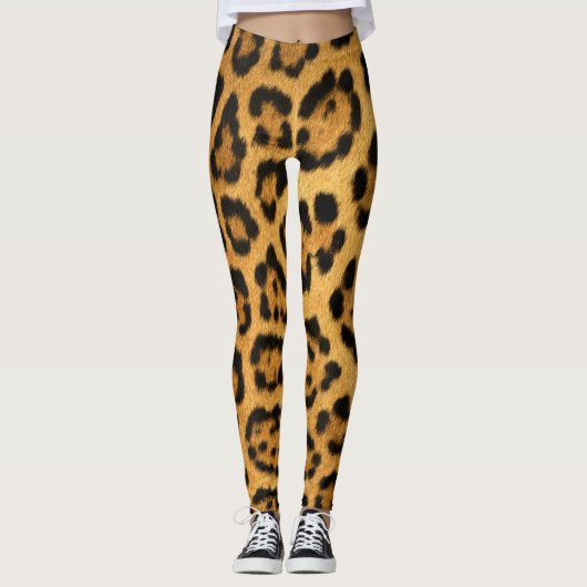 Imitats Jaguar Skin Leggings (Vorderseite)