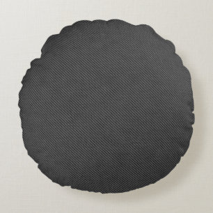 Imitats Jeans Round Pillow Rundes Kissen