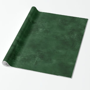 Imitats Leather Green Emerald Modern Trendy Elegan Geschenkpapier