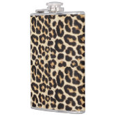 Imitats Leopard Fur | Fake Fur Realistisch Flachmann (Links)