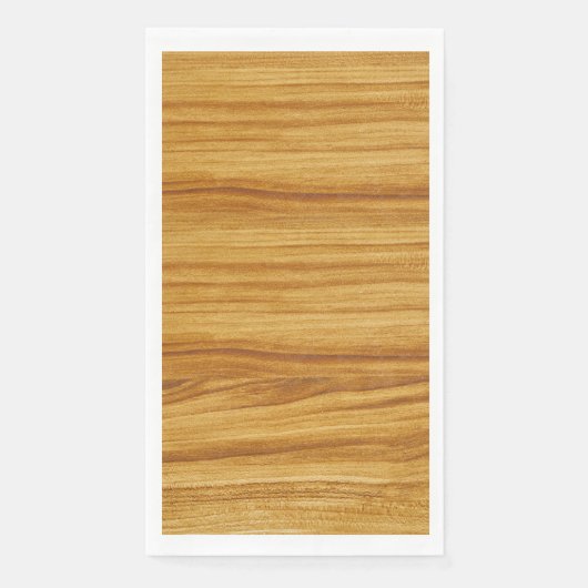 Imitats Light Wood Grain Guest Paper Napkin Serviette (Vorderseite)