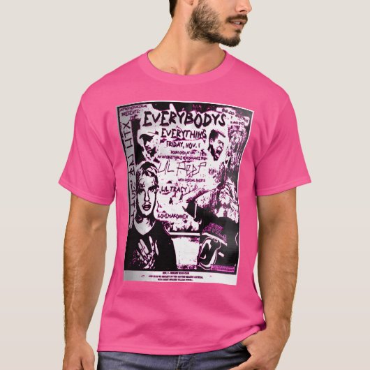 Imitats Lil Peep Punk Poster T-Shirt (Vorderseite)