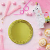 Imitats-Mama-Goldpapier-Teller- Pappteller (Party)
