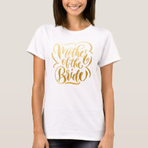 Imitats Metallic Gold Mother of the Bride