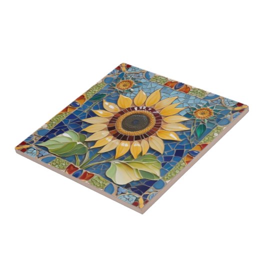 Imitats Mosaik Blue Fliese (Seite)