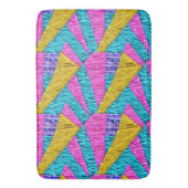 Imitats Patchwork Quilt Inspiriert Boho Badematte (Vorderseite Vertikal)