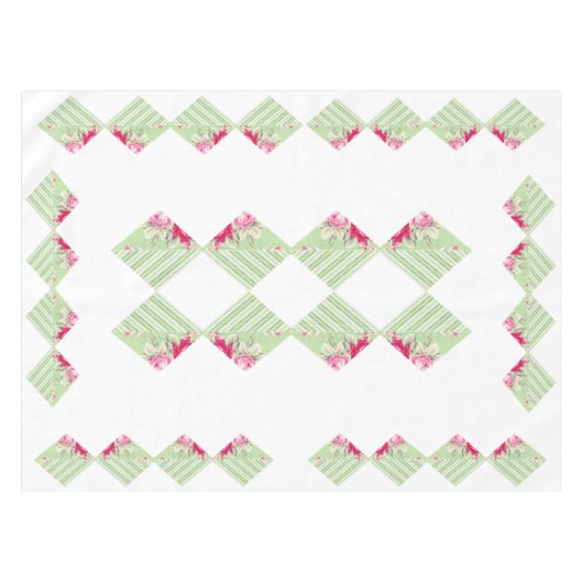 Imitats Patchwork Tablecloth Tischdecke (Vorderseite (Horizontal))