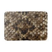 Imitats Rattlesnake Schlange Skin Badewanne Mat Badematte (Vorderseite)