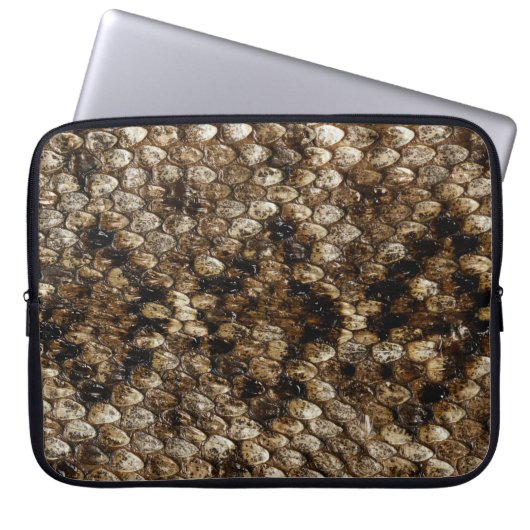 Imitats Rattlesnake Snakeskin Laptopschutzhülle (Vorderseite)