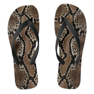 Imitats Rock Python Schlange Skin Badesandalen