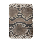Imitats Rock Python Snake Skin Badematte (Vorderseite Vertikal)