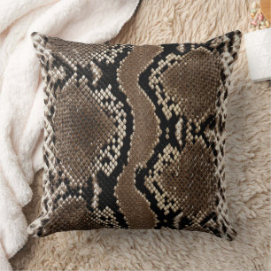 Imitats Rock Python Snake Skin Kissen