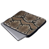 Imitats Rock Python Snake Skin Laptopschutzhülle (Vorne Knopf)