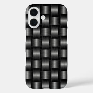 Imitats Silver Gray Metal iPhone Case