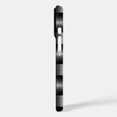 Imitats Silver Gray Metal iPhone Case (Rückseite / Links)