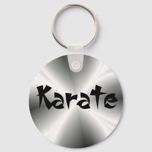 Imitats Silver Karate Schlüsselanhänger (Vorderseite)
