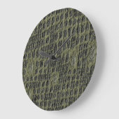 Imitats Snake Skin Große Wanduhr (Winkel)