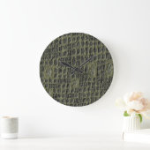 Imitats Snake Skin Große Wanduhr (Zuhause)