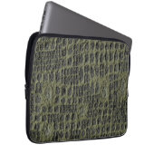 Imitats Snake Skin Laptopschutzhülle (Vorne Rechts)