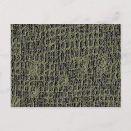 Imitats Snake Skin Postkarte (Vorderseite)