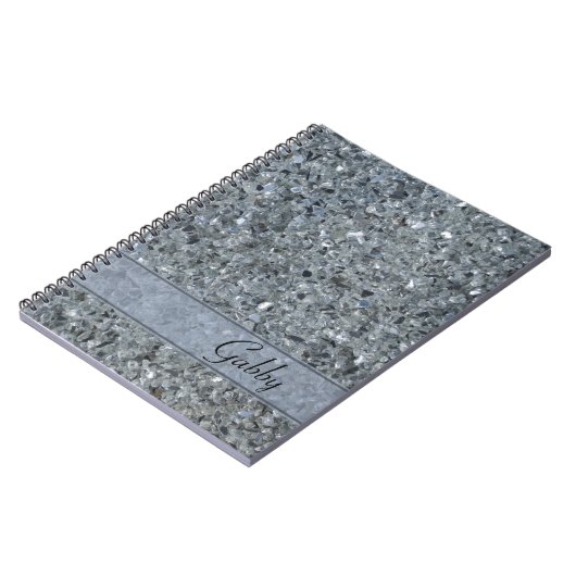 Imitats Sparkle Notizblock (Linke Seite)