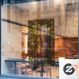 Imitats Staine Glass Window Fensteraufkleber