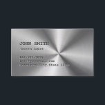 Imitats Stainless Steel Sports Agent Business Card Visitenkarte<br><div class="desc">Imitate Stainless Steel Sports Agent Business Card.</div>