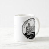 Imitats Washington District of Columbia Quarter Kaffeetasse (VorderseiteRechts)