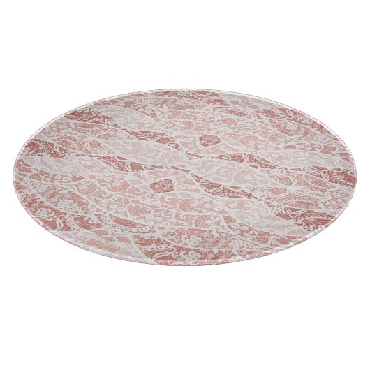 Imitats White Lace Fishnet Cutting Board Schneidebrett (Ecke)
