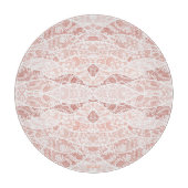 Imitats White Lace Fishnet Cutting Board Schneidebrett (Vorderseite)