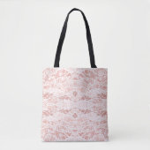 Imitats White Lace Fishnet Totbeutel Tasche (Vorderseite)