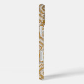 Imitats Woven Gold Metallic Gatsby Case-Mate iPhone Hülle (Rückseite / Rechts)