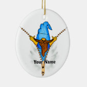 Imitats Zipper Gnome Keramik Ornament (Rechts)