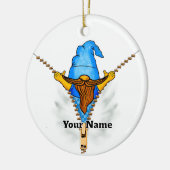 Imitats Zipper Gnome Keramik Ornament (Links)