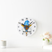 Imitats Zipper Gnome Runde Wanduhr (Zuhause)