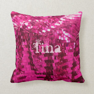 ImitatSequins auf Girlie Throw-Kissen Kissen