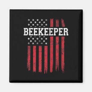 Imker American Flag Usa Patriot Patriotic Magnet