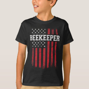 Imker American Flag Usa Patriot Patriotic T-Shirt