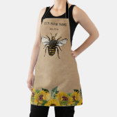 Imker Apiarist Beer Honigbienen Honeycomb T Schürze (InSitu)