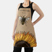 Imker Apiarist Beer Honigbienen Honeycomb T Schürze (InSitu)