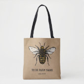 Imker Apiarist Beer Honigbienen Honeycomb T Tasche (Vorderseite)