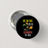 Imker Art Great Oma to Bee 2 Button (Vorne & Hinten)