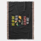 Imker Art Great Oma to Bee 2 Decke (Vorderseite Vertikal)