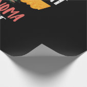 Imker Art Great Oma to Bee 2 Geschenkpapier (Ecke)