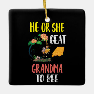 Imker Art Great Oma to Bee 2 Keramikornament