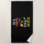 Imker Art Great Oma to Bee 2 Strandtuch (Vorderseite)