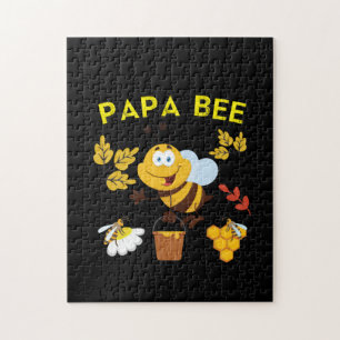 Imker Art Papa Biene Puzzle