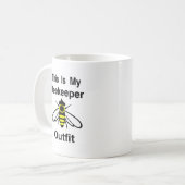 Imker-Ausstattung Kaffeetasse (Vorderseite Links)