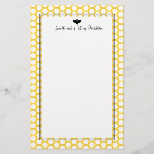 Imker Briefpapier (Vorderseite)